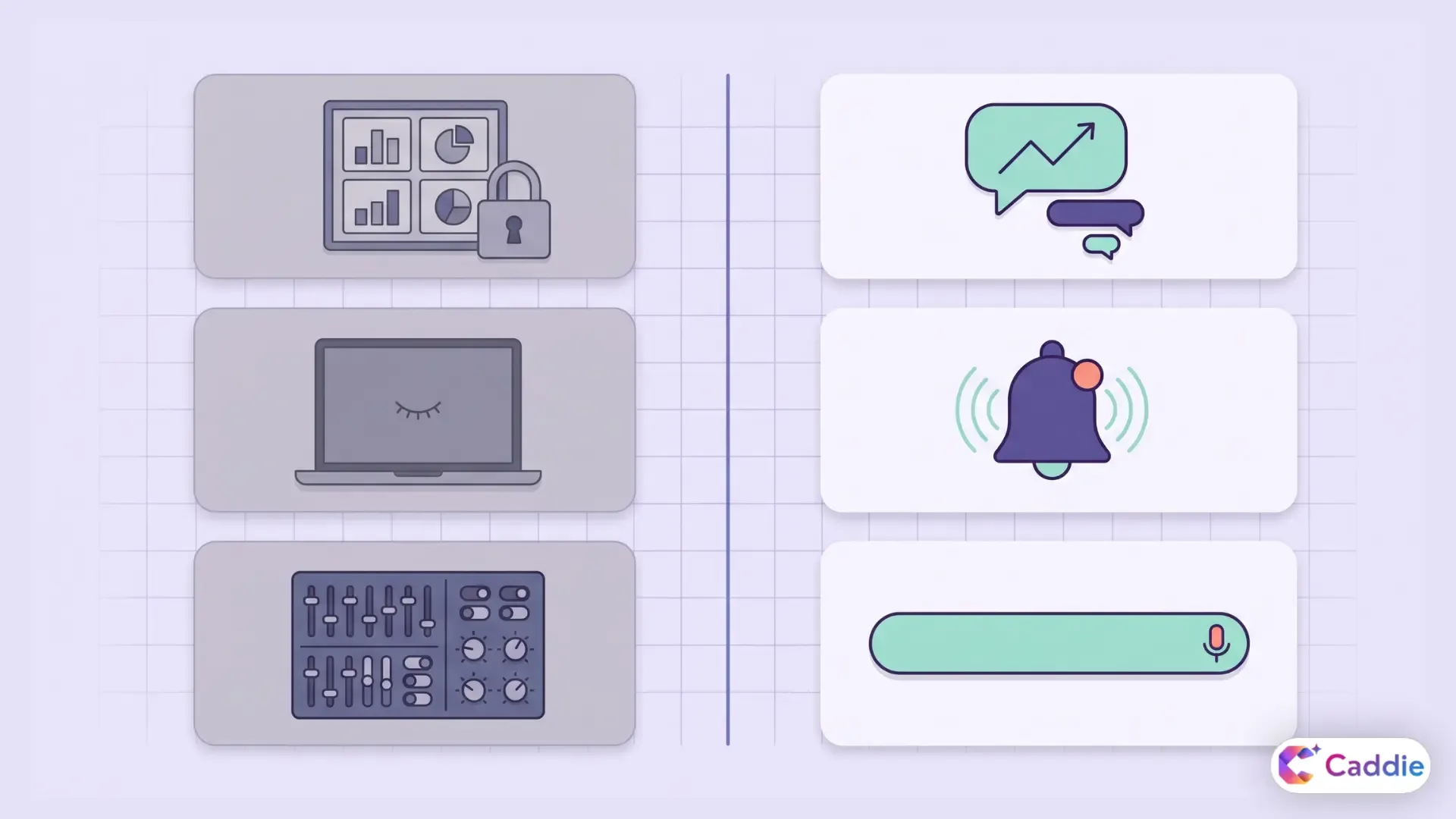 Comparison of a legacy static dashboard and a modern real-time analytics interface